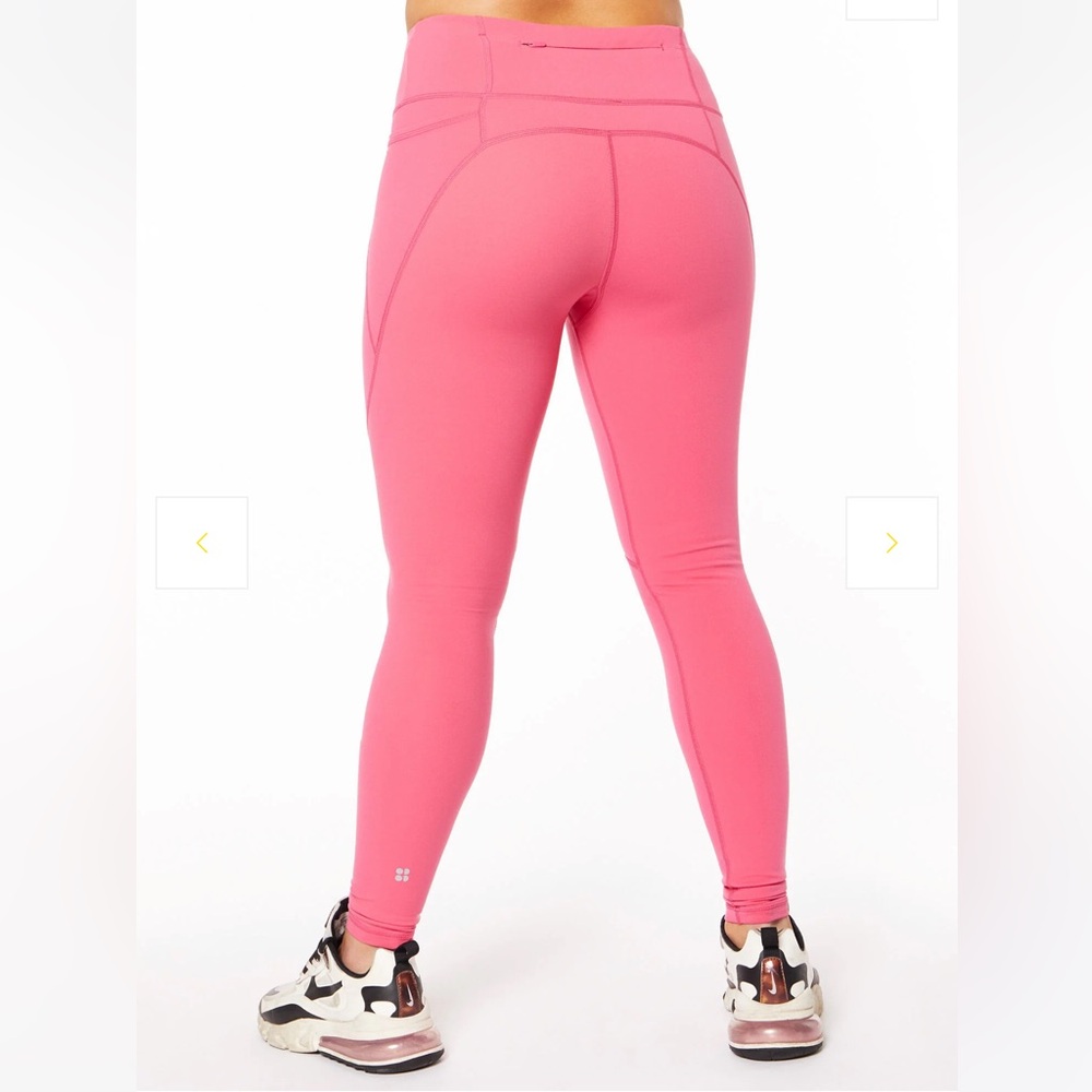 Sweaty Betty - Power 7/8 Workout Leggings Dahlia Pink - Picture 2 of 9